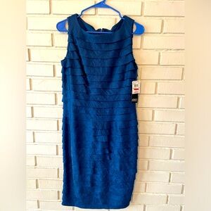 NWT 💙 Adrianna Papell Occassion Blue Dress 💙 Size 6